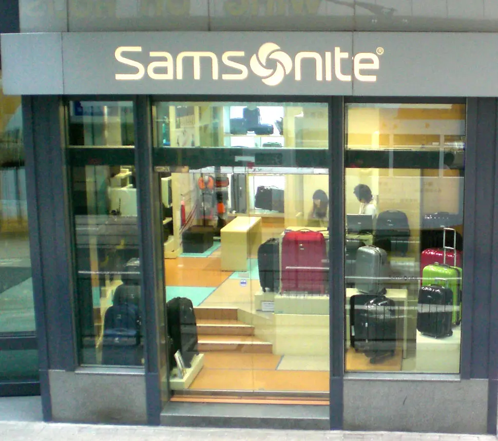 samsonite calle prado - Cómo se escribe Samsonite