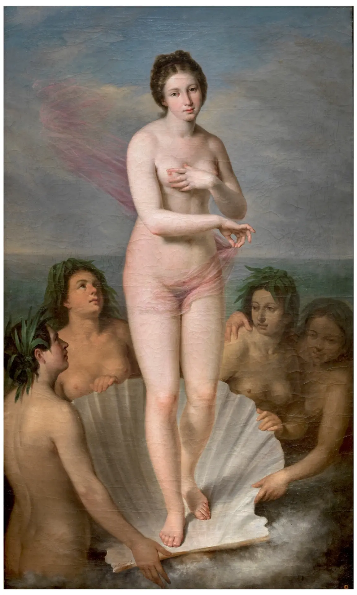 el nacimiento de venus museo del prado - Cuál es el tema de la obra del nacimiento de Venus