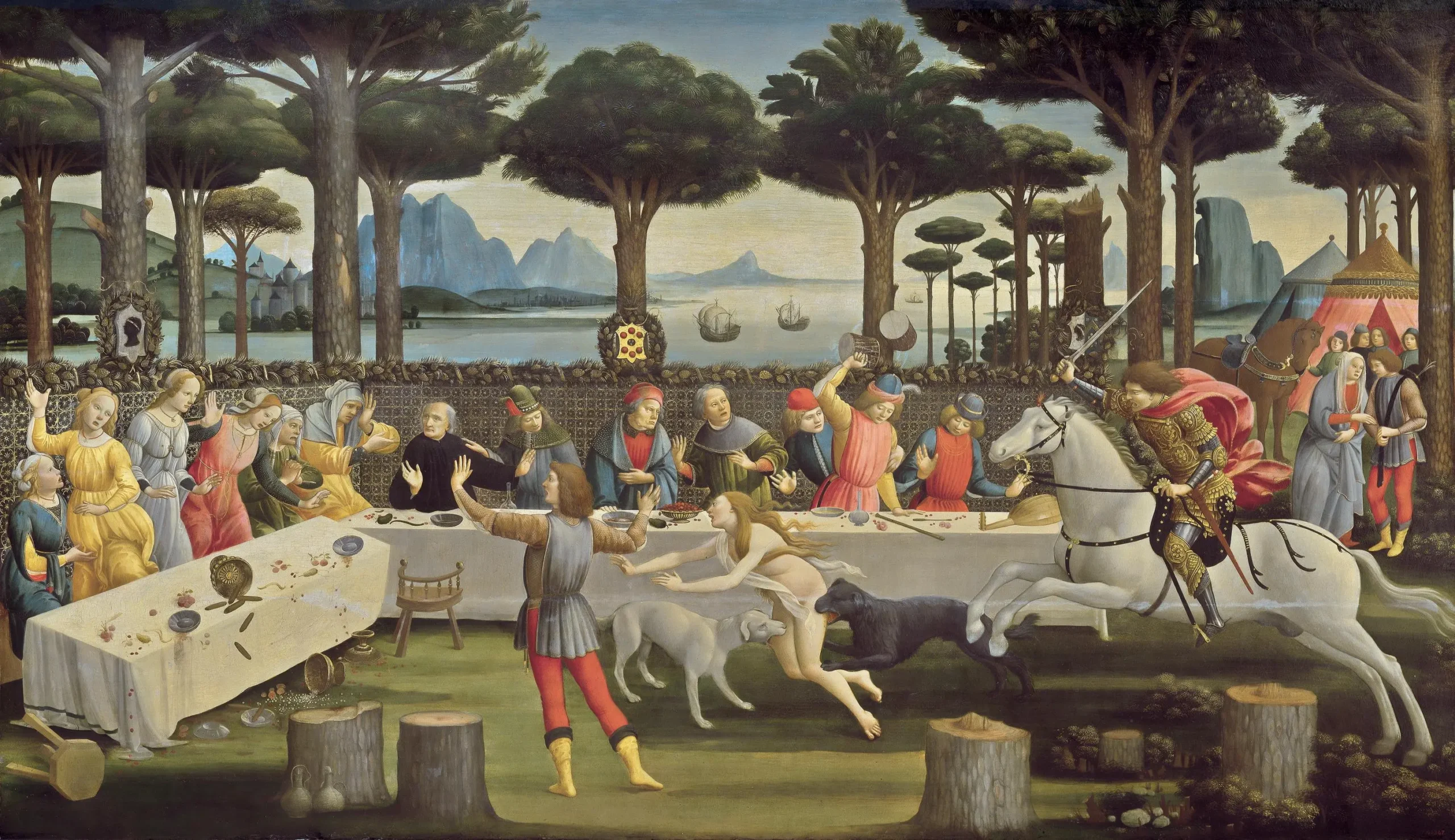 obras de botticelli en el prado - Cuál fue la primera obra de Botticelli