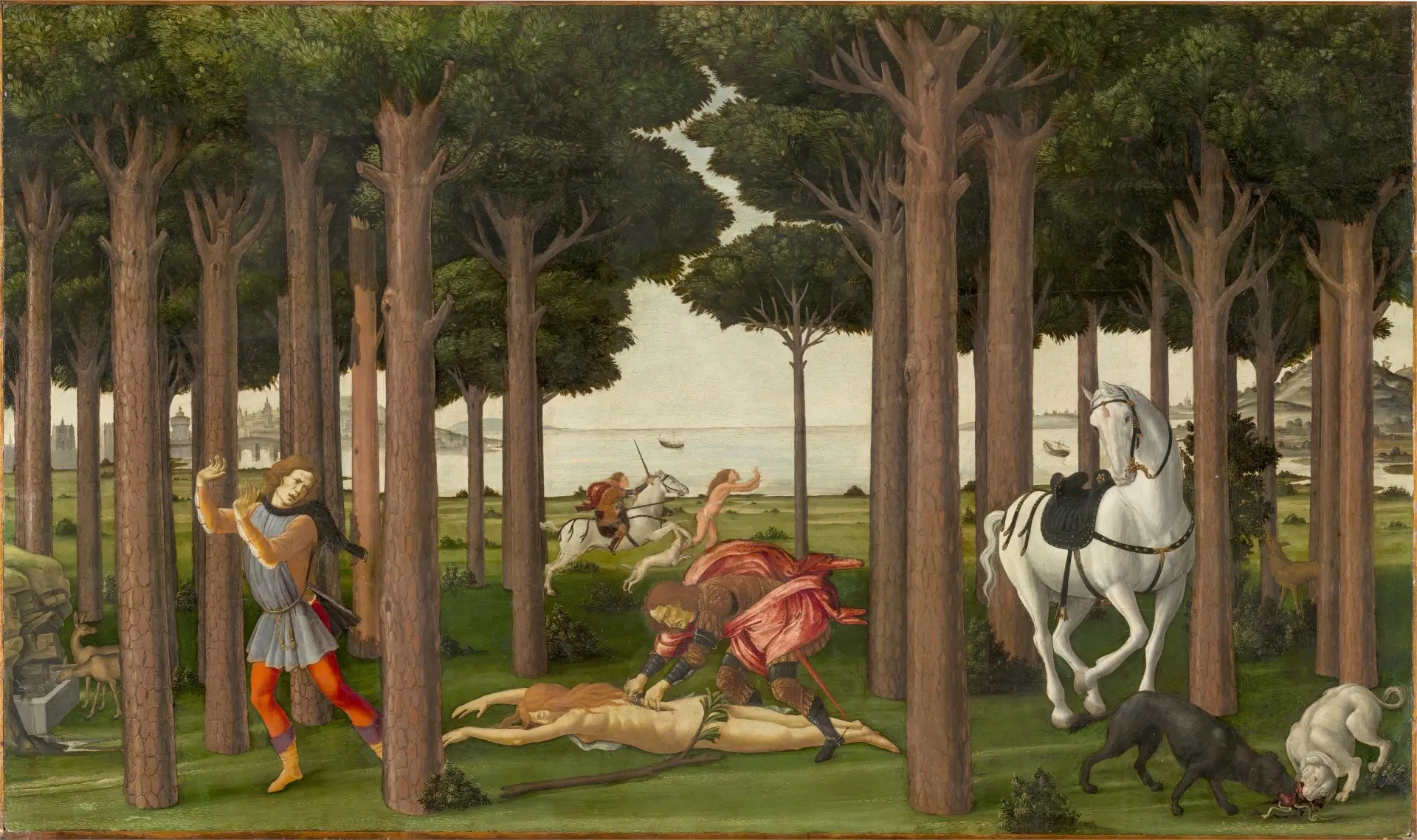 obras de botticelli en el prado - Cuántos cuadros Pinto Botticelli