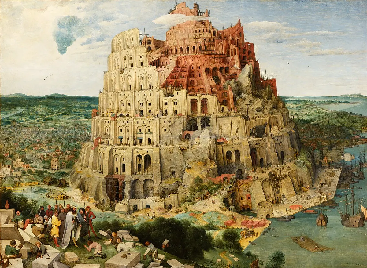 la torre de babel museo del prado - Qué fue lo que pasó en la Torre de Babel