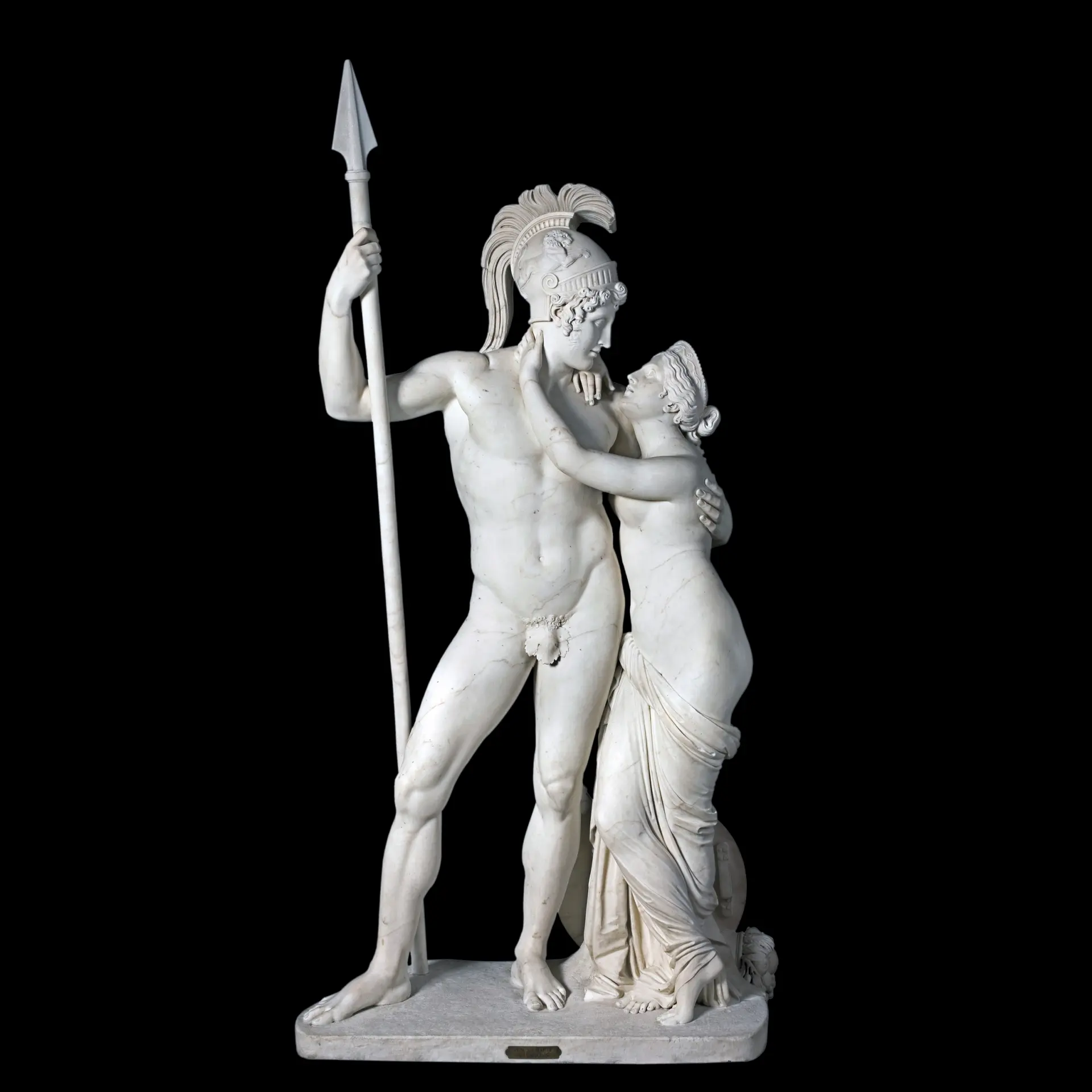 Venus y marte en el museo del prado: obra maestra de canova
