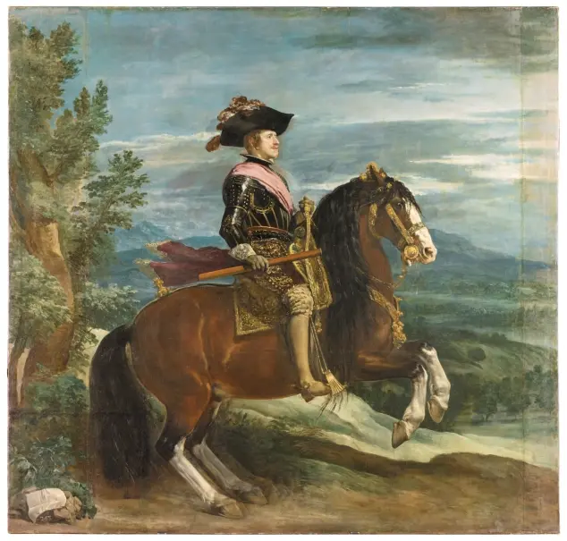 felipe iv a caballo museo del prado - Quién pintó a Felipe III
